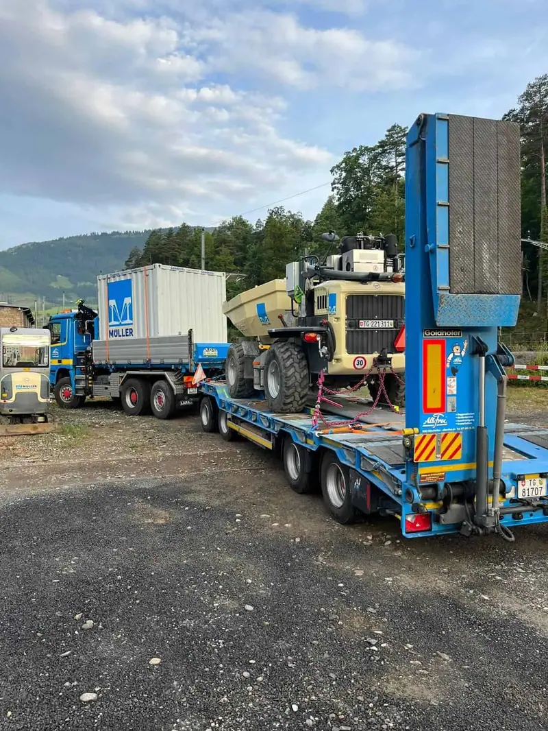 Transporte – Fuhrpark Alb. Frei Transporte AG