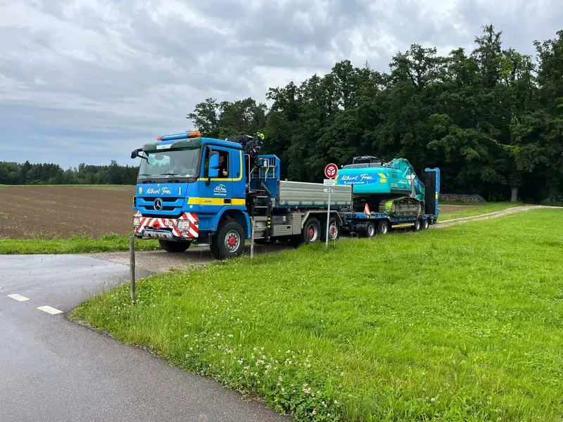 Transporte – Fuhrpark Alb. Frei Transporte AG