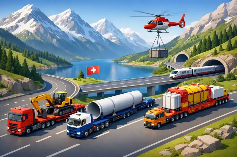 Guide für Spezialtransporte Schweiz
