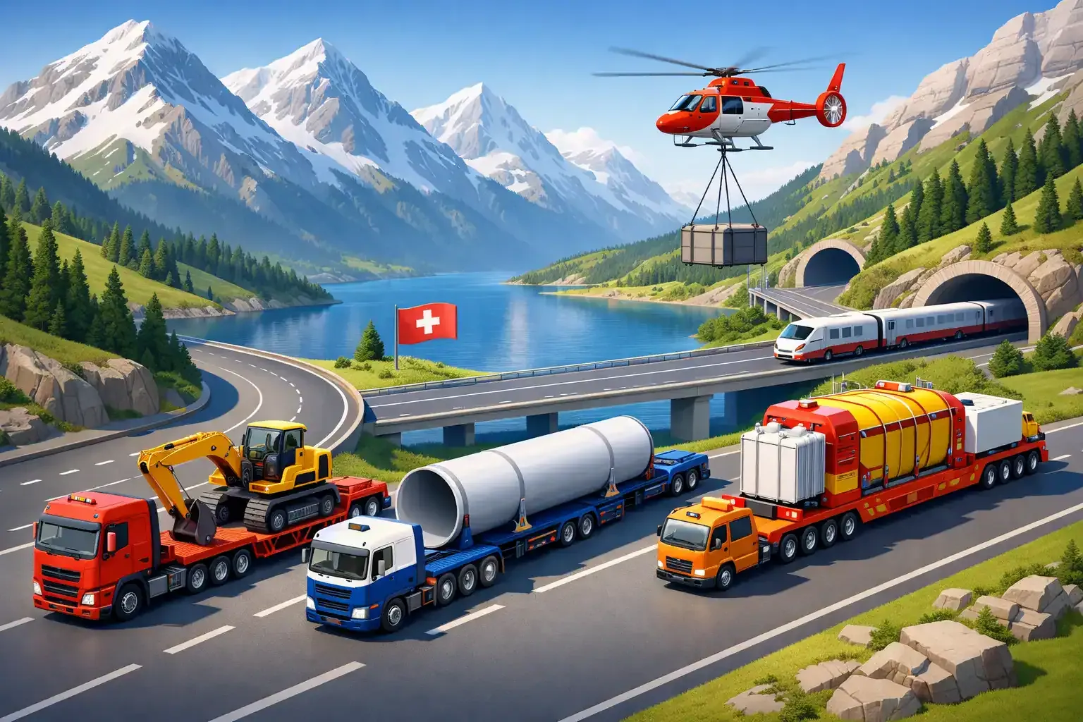 Guide für Spezialtransporte Schweiz