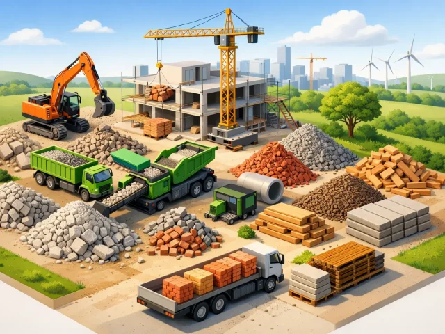 Baustoffe-Recycling: Was auf Baustellen möglich ist