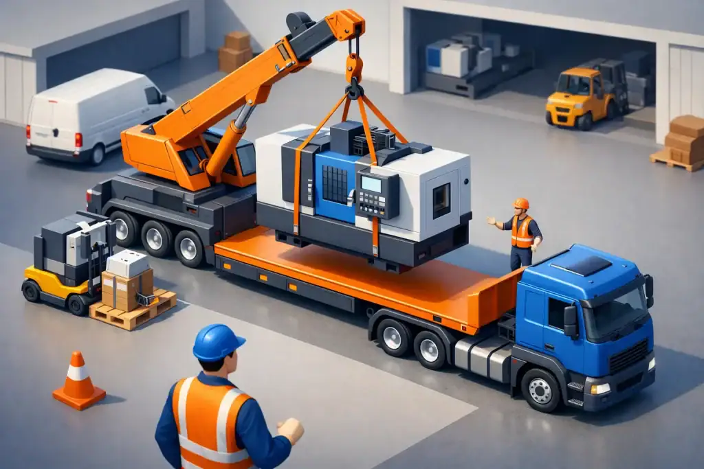 Maschinentransport sicher durchführen lassen