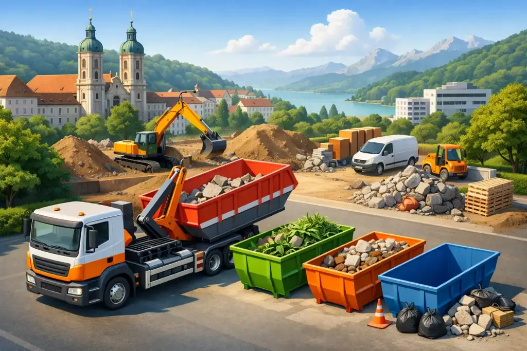 Muldenservice St. Gallen für Bau und Entsorgung