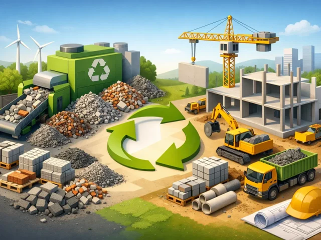 Ratgeber zu Recyclingbaustoffen für Bauprojekte