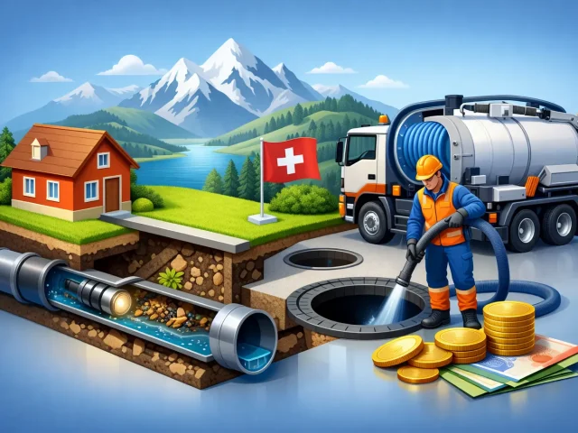 Was kostet eine Kanalreinigung in der Schweiz?