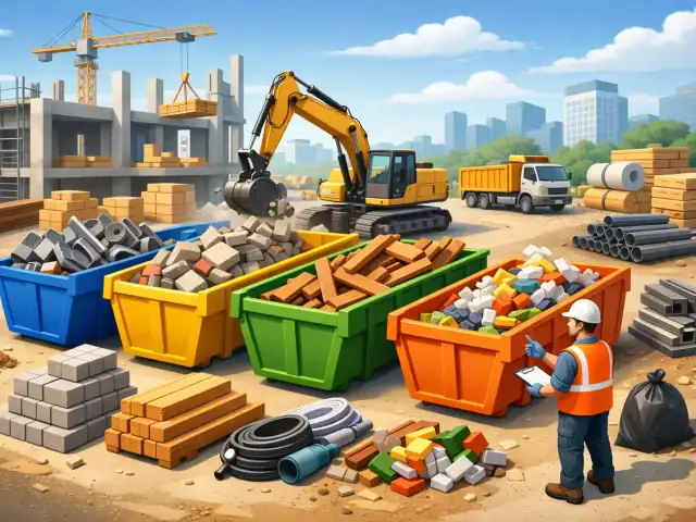Materialtrennung auf Baustellen richtig planen